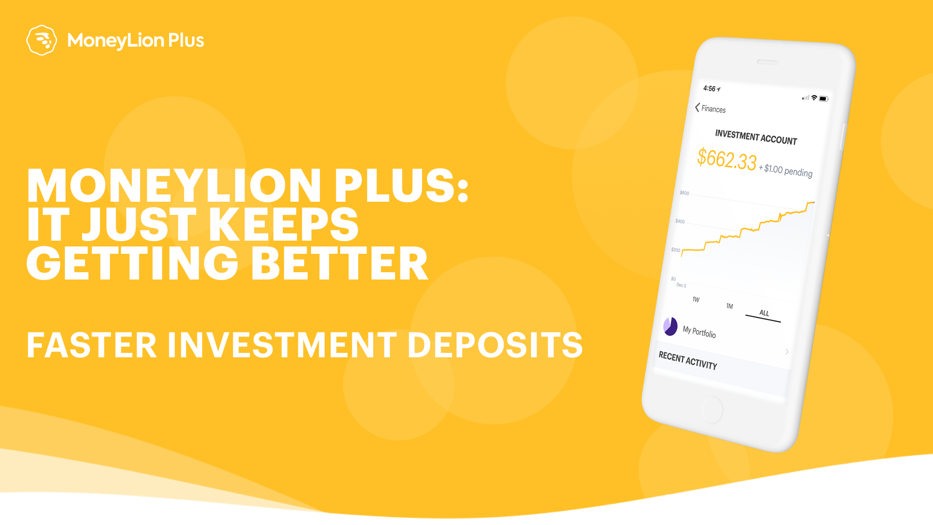 Upgrade Faster investment deposits for MoneyLion members MoneyLion